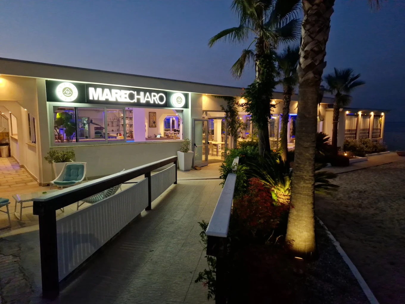 La struttura del Marechiaro oggi