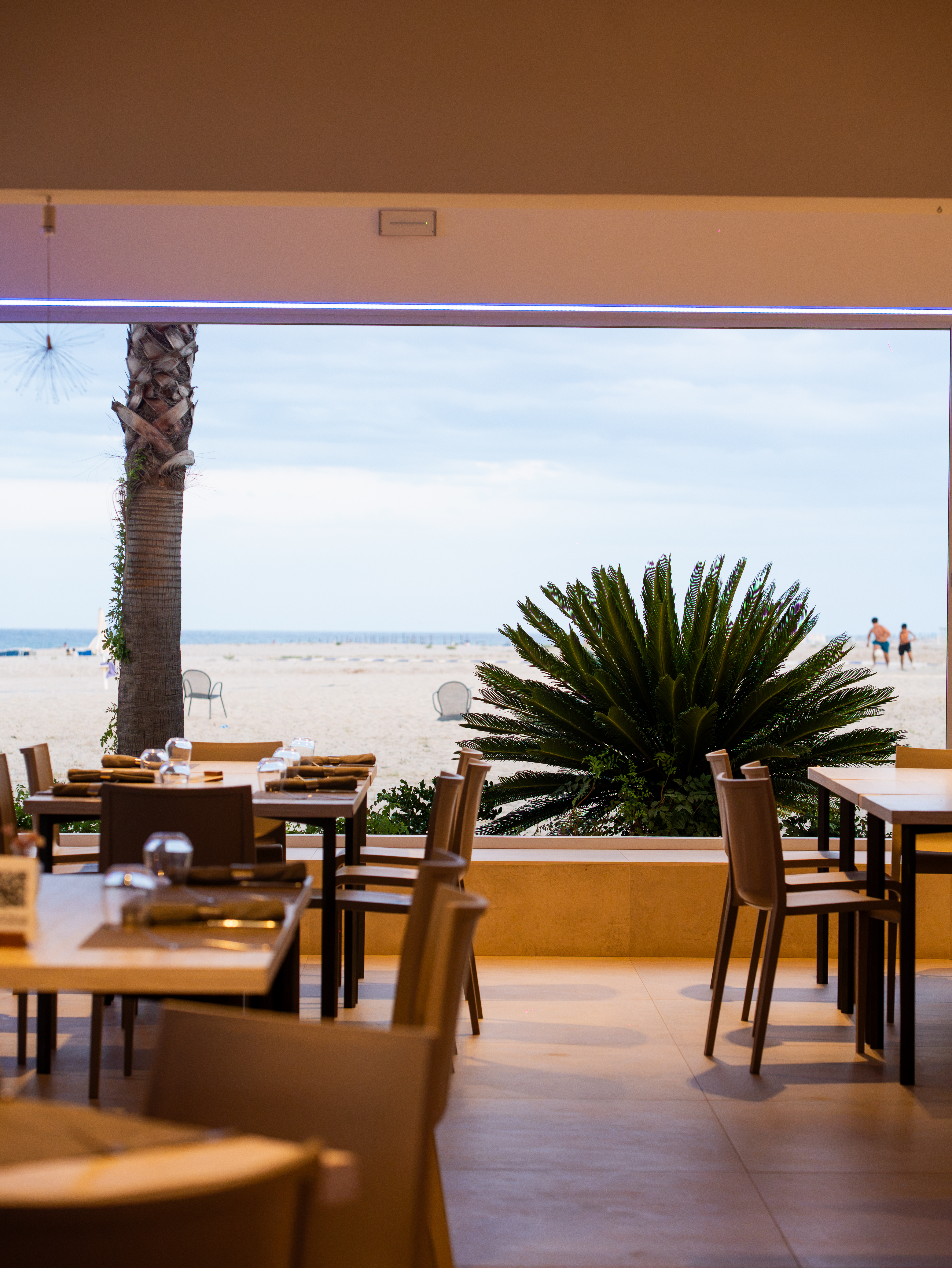 Gli ambienti del Lido Marechiaro